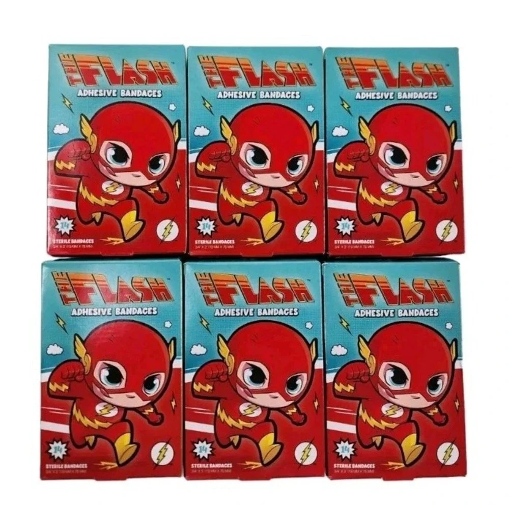 6 BOXES~ THE FLASH ADHESIVE BANDAGES BANDAIDS 14/Box‎ Total 84 pcs